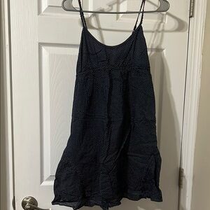 Chic Black Polka Dot Dress